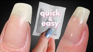 How to Fix a Broken Nail With a Tea Bag